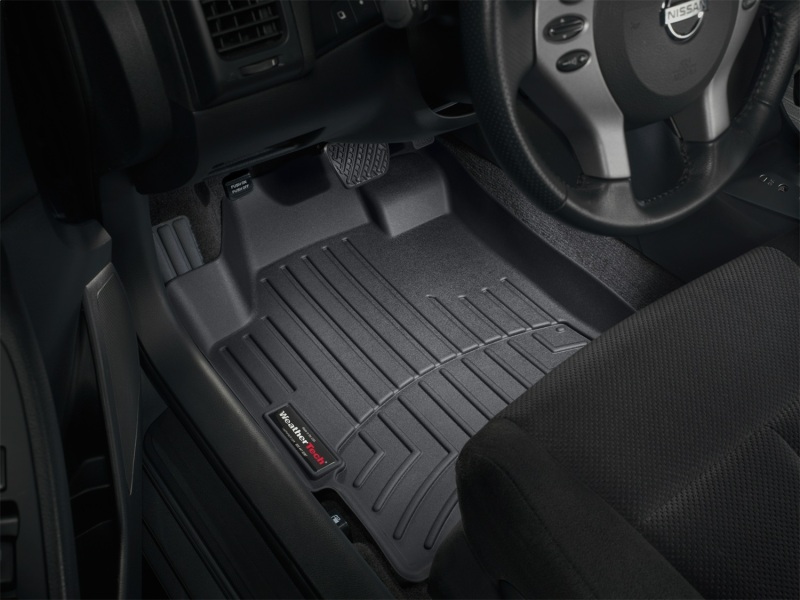 Nissan Altima FloorLiner - Front - WeatherTech - DigitalFit - Black - `07-`12