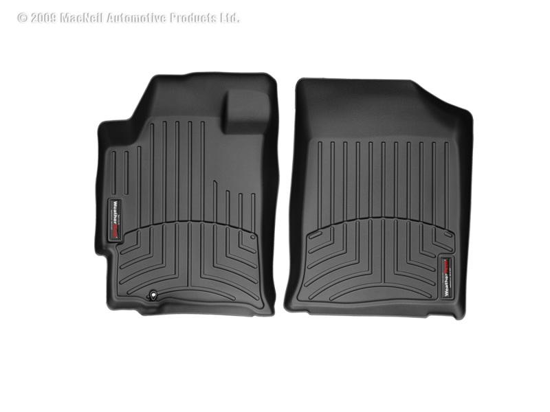 Nissan Altima FloorLiner - Front - WeatherTech - DigitalFit - Black - `07-`12