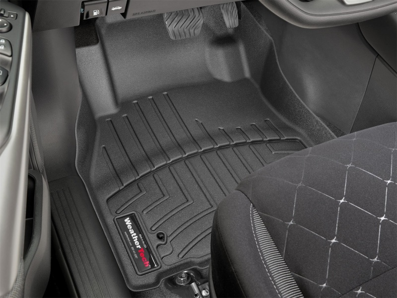 Nissan Kicks FloorLiner - Front - WeatherTech - DigitalFit - Black - `18-`27
