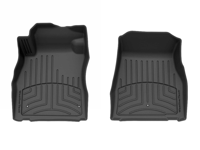 Nissan Kicks Floor Mat Set - Front - WeatherTech - FloorLiner HP - Black - `18-`24