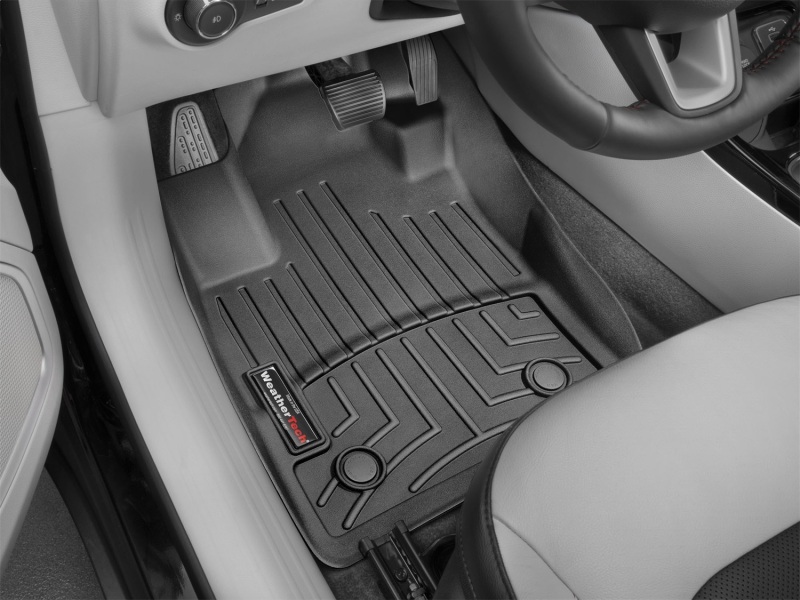 Jeep Compass FloorLiner - Front - WeatherTech - DigitalFit - Black - `17-`27