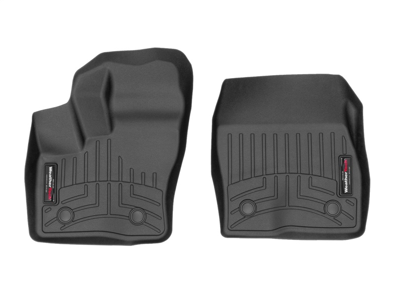 Ford Transit Connect FloorLiner - Front - WeatherTech - DigitalFit - Black - `17-`27