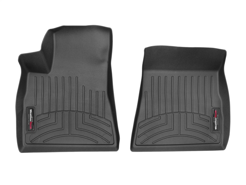 Tesla Model 3 Floor Mat Set - Front - WeatherTech - DigitalFit - Black - `17-`27