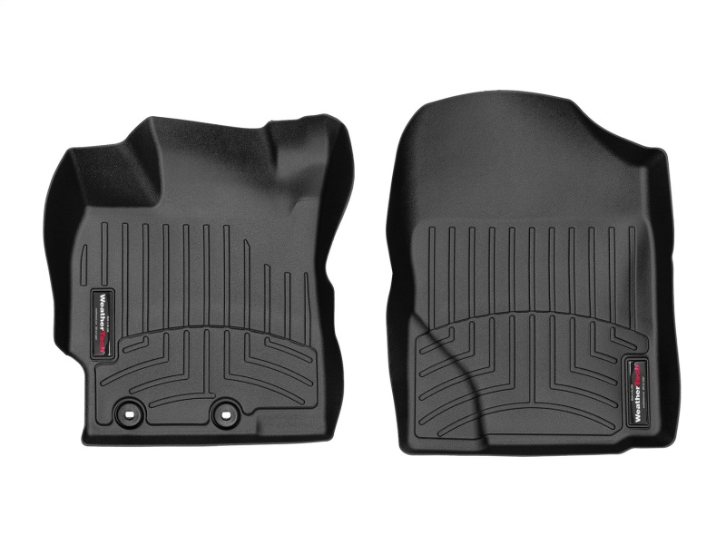 Toyota Yaris Hatchback Floor Mats - Front - WeatherTech - FloorLiner DigitalFit - Black - `12-`18 Toyota Yaris Hatchback Floor Mats - Front - WeatherTech - FloorLiner DigitalFit - Black - `12-`18