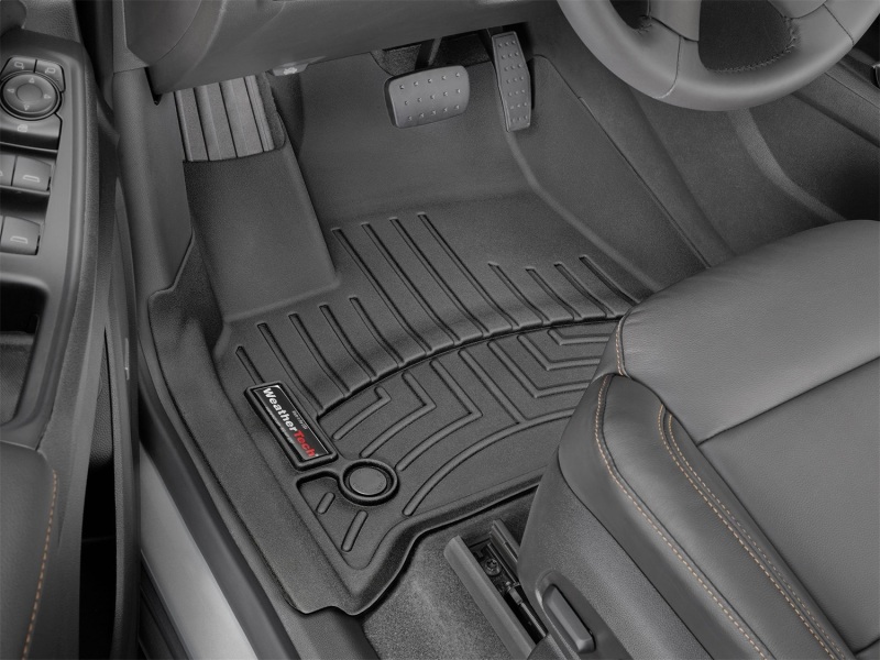 Chevrolet Traverse FloorLiner - Front - WeatherTech - DigitalFit - Black - `18-`27