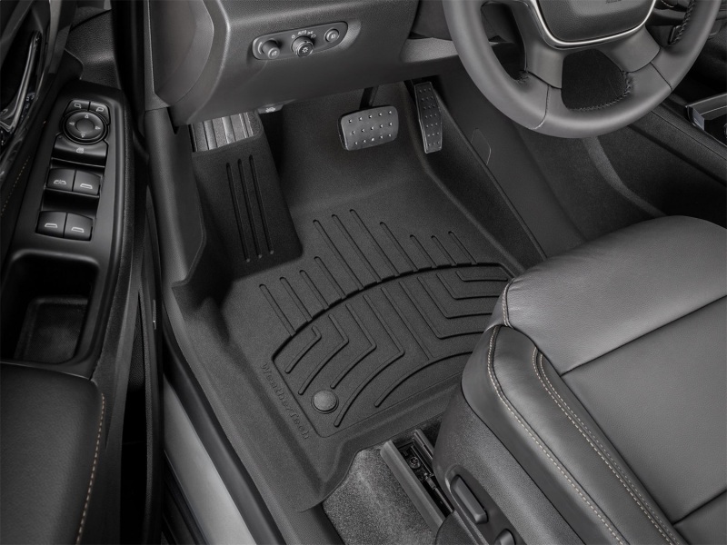 Chevrolet Traverse Floor Mat - Front - WeatherTech - FloorLiner HP - Black - `18-`27