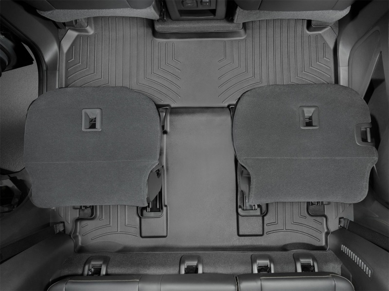 Chevrolet Traverse FloorLiner - Rear - WeatherTech - DigitalFit - Black - `18-`27