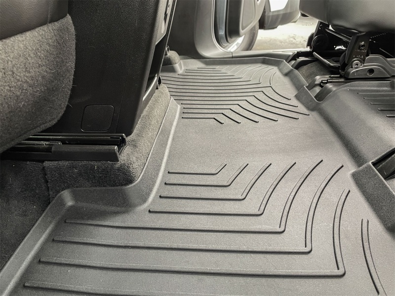Chevrolet Traverse Floor Mat Set - Rear and Third Row - WeatherTech - FloorLiner HP - Black - `18-`23