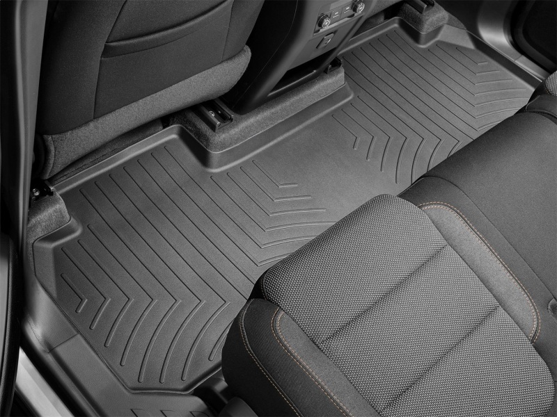 Chevrolet Traverse Floor Mat Set - Rear - WeatherTech - DigitalFit - Black - `18-`27