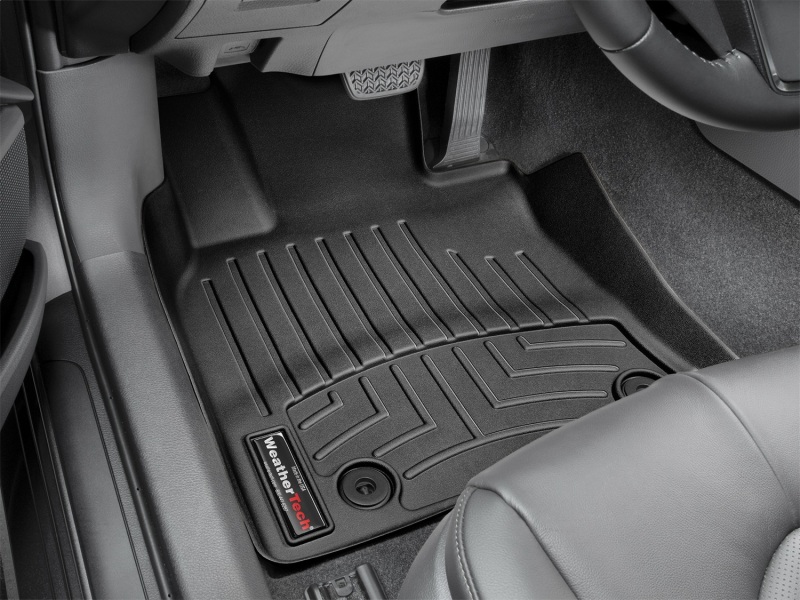Toyota Camry FloorLiner - Front - WeatherTech - DigitalFit - Black - `18-`27