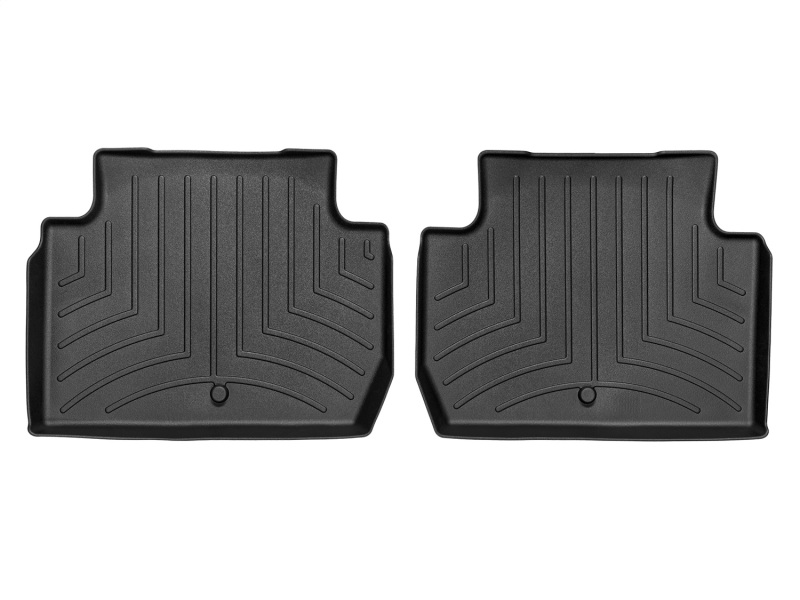 Kia Stinger FloorLiner - Rear - WeatherTech - DigitalFit - Black - `18-`27