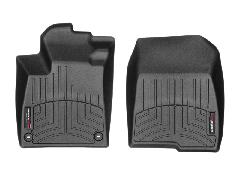 Honda Accord FloorLiner - Front - WeatherTech - DigitalFit - Black - `18-`27