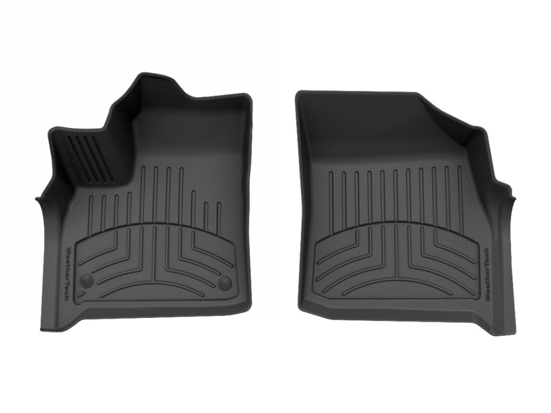 Buick Enclave Floor Mats - Front - WeatherTech - HP - Black - `18-`24