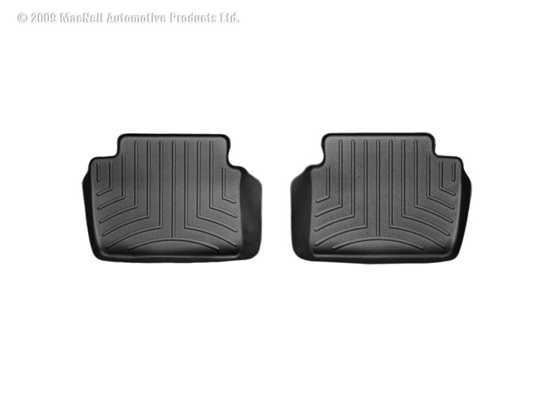 BMW 3 Series Floor Liner - Rear - WeatherTech - DigitalFit - Black - 2000