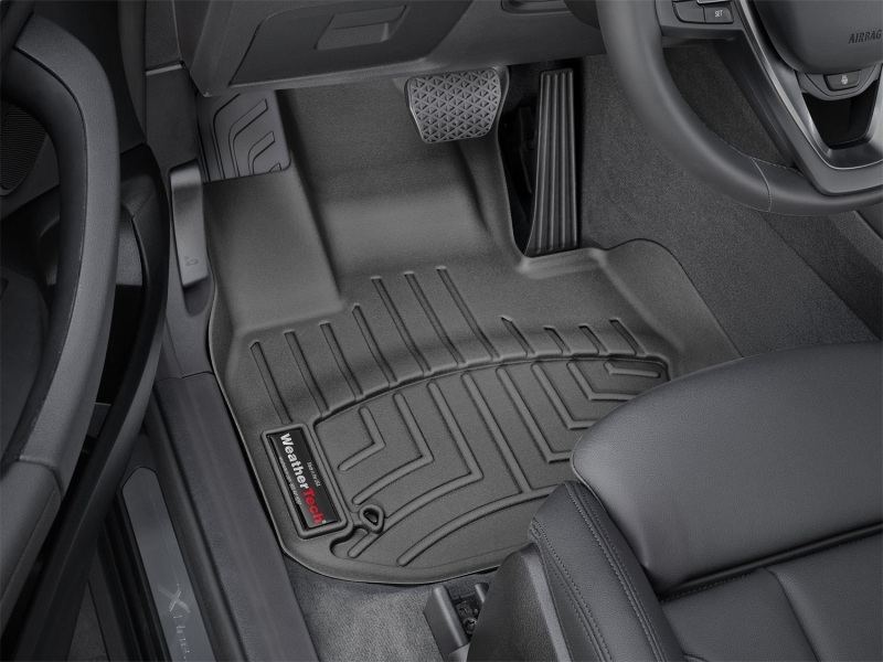 BMW X3 FloorLiner - Front - WeatherTech - DigitalFit - Black - `18-`27