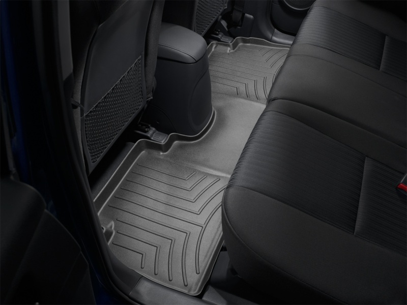 Hyundai Tucson Floor Mats - Rear - WeatherTech - DigitalFit - Black - `05-`09
