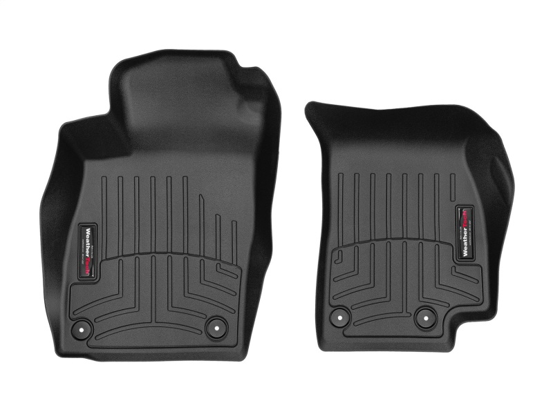 Audi A8 FloorLiner - Front - WeatherTech - DigitalFit - Black - `19-`27