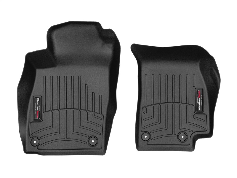 Audi A8 FloorLiner - Front - WeatherTech - DigitalFit - Black - `19-`27