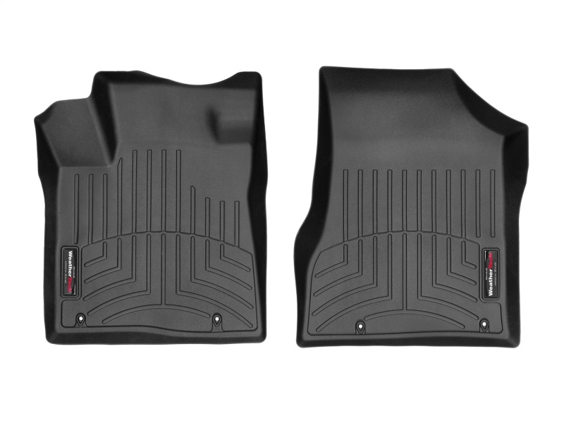 Nissan Murano FloorLiner - Front - WeatherTech - DigitalFit - Black - `17-`27