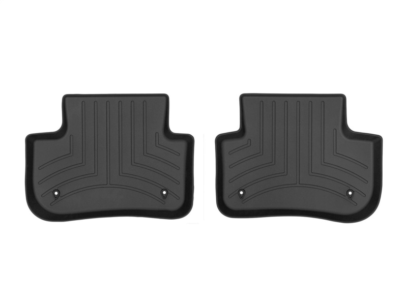 Rolls Royce Dawn Floor Liners - Rear - WeatherTech - FloorLiner DigitalFit - Black - `16-`27
