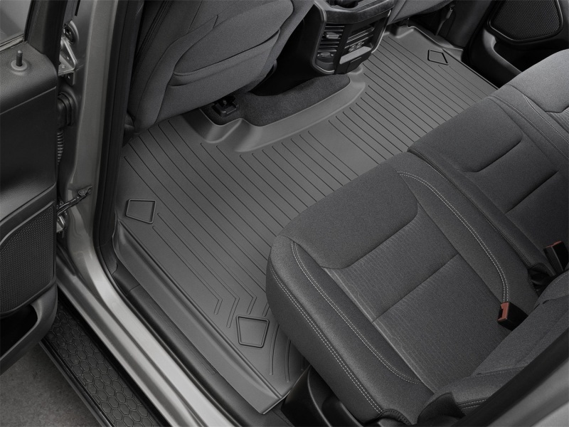 Dodge Ram FloorLiner - Rear - WeatherTech - DigitalFit - Black - `19-`27