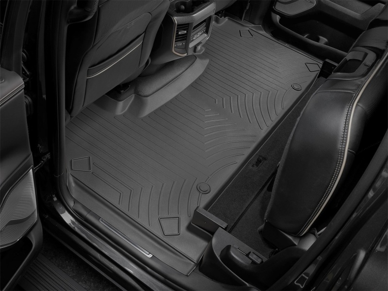 RAM 1500 Floor Mliner - Rear - WeatherTech - DigitalFit - Black - `19-`27