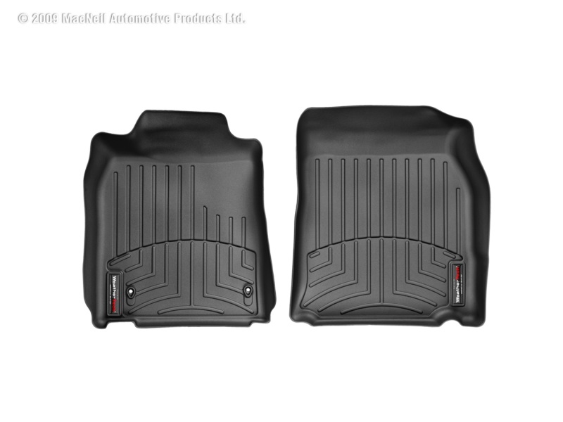 Lexus ES 350 FloorLiner - Front - WeatherTech - DigitalFit - Black - `08-`12