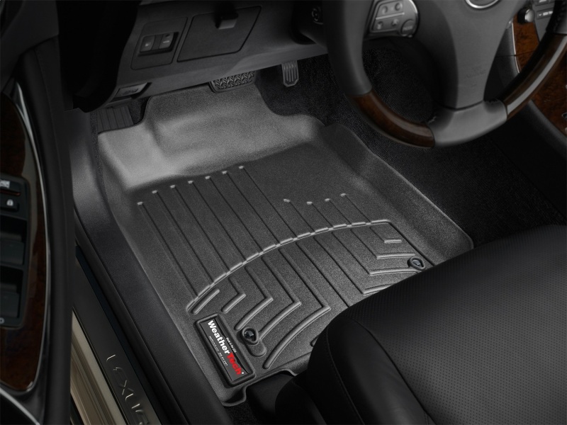 Lexus ES 350 FloorLiner - Front - WeatherTech - DigitalFit - Black - `08-`12