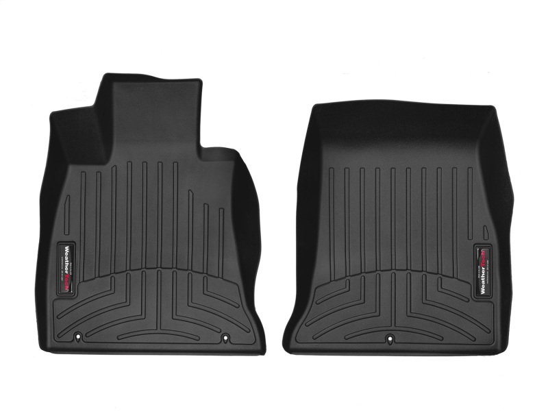 Kia Stinger FloorLiner - Front - WeatherTech - DigitalFit - Black - `18-`27