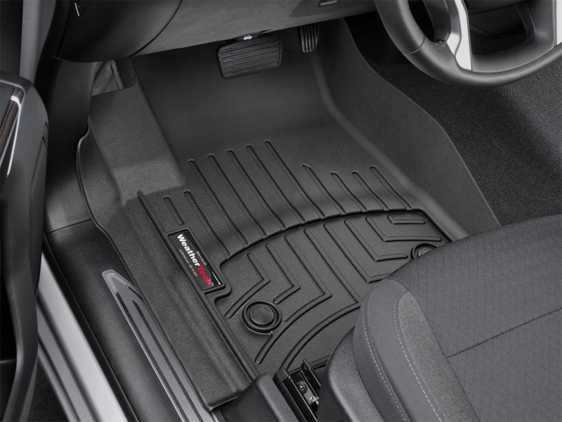 Chevrolet Silverado 1500 FloorLiner - Front - WeatherTech - DigitalFit - Black - `19-`27