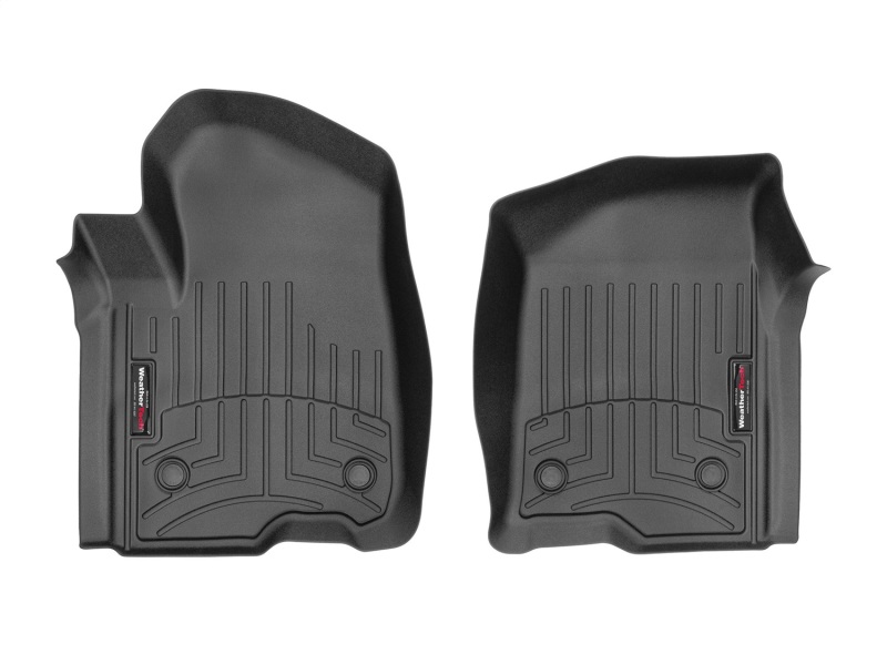 Chevrolet Silverado 1500 FloorLiner - Front - WeatherTech - DigitalFit - Black - `19-`27