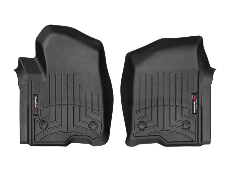 Chevrolet Silverado 1500 FloorLiner - Front - WeatherTech - DigitalFit - Black - `19-`27