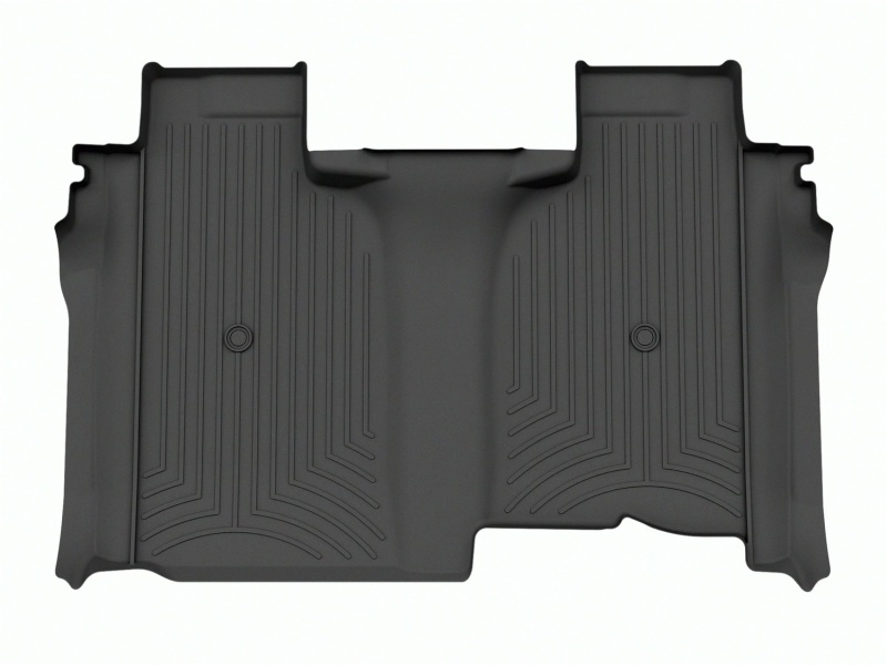 GMC Sierra FloorLiner - Rear - WeatherTech - DigitalFit - Black - `20-`27 GMC Sierra FloorLiner - Rear - WeatherTech - DigitalFit - Black - `20-`27