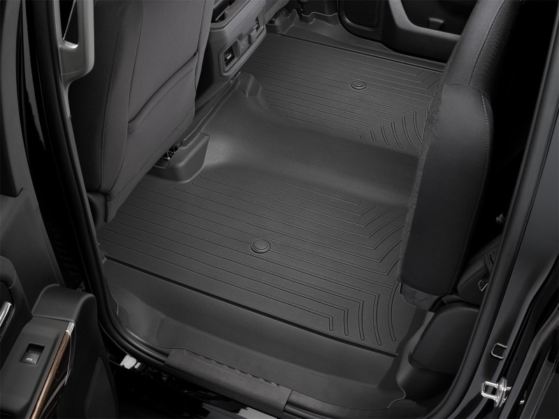 Chevrolet Silverado 1500 FloorLiner - Rear - WeatherTech - DigitalFit - Black - `19-`27