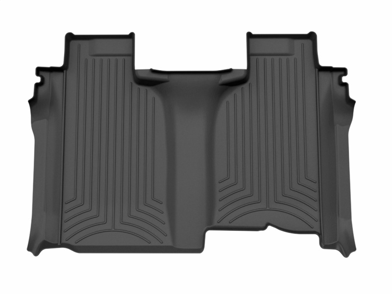 Chevrolet Silverado 1500 Floor Mat Set - Rear - WeatherTech - FloorLiner HP - Black - `19-`26