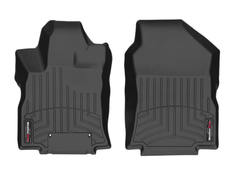 Subaru Ascent FloorLiner - Front - WeatherTech - DigitalFit - Black - `19-`27