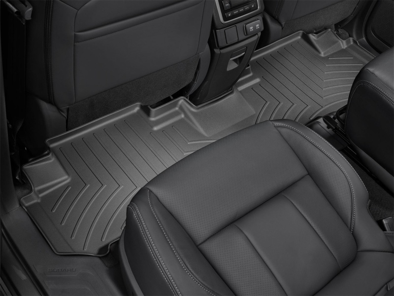 Subaru Ascent FloorLiner - Rear - WeatherTech - DigitalFit - Black - `19-`27