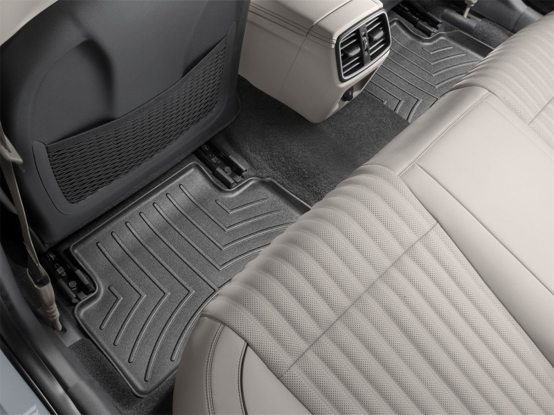 Genesis G70 FloorLiner - Rear - WeatherTech - DigitalFit - Black - `19-`27