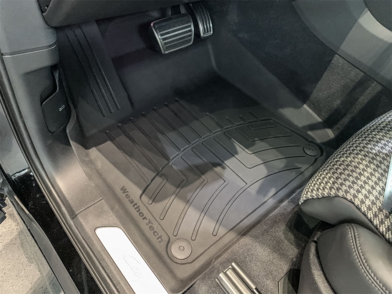 Porsche Cayenne GTS FloorLiner HP - Front - WeatherTech - Black - `21-`27
