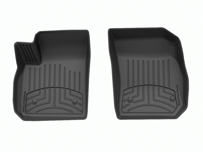 Cadillac XT4 Floor Mat Set - Front - WeatherTech - FloorLiner HP - Black - `19-`25