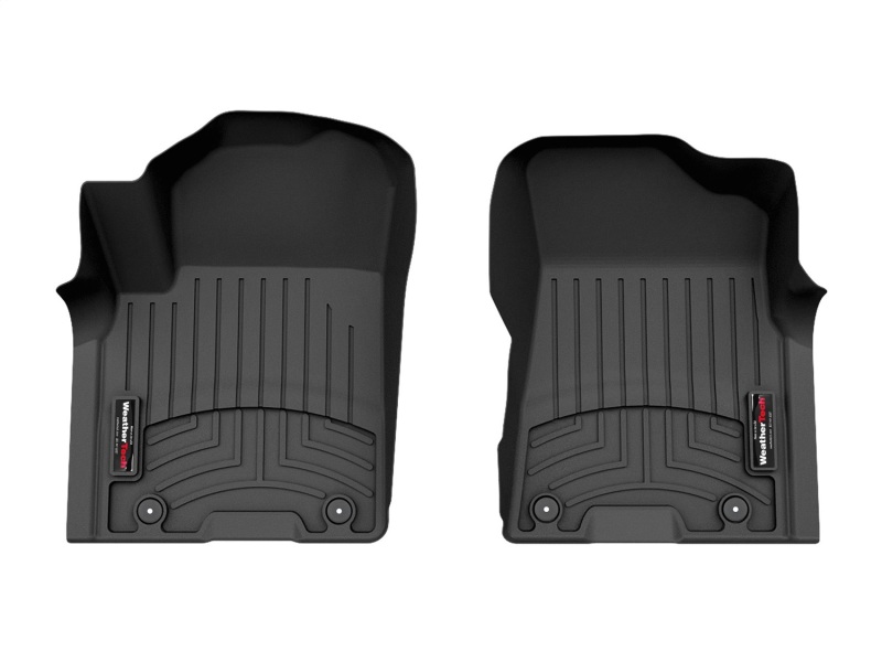 Infiniti QX80 FloorLiner Set - Front - WeatherTech - DigitalFit - Black - `19-`27