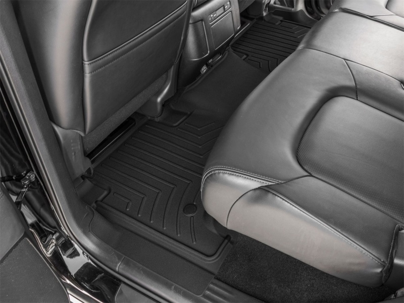 Infiniti QX80 FloorLiner - Rear - WeatherTech - FloorLiner HP - Black - `19-`24