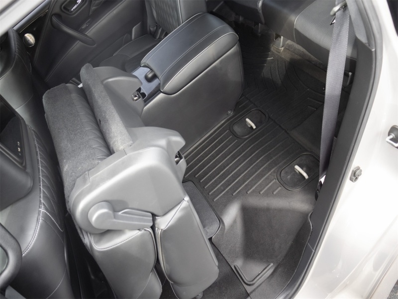 Infiniti QX80 3D FloorMat - Rear - WeatherTech - FloorLiner HP - Black - `19-`24