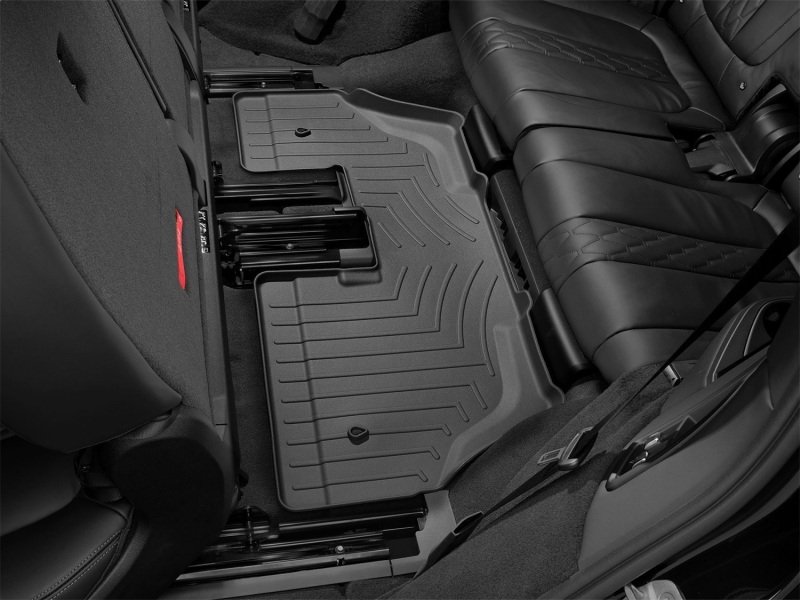 BMW X7 Floor Liner - Rear, Third Row - WeatherTech - FloorLiner DigitalFit - Black - `19-`27