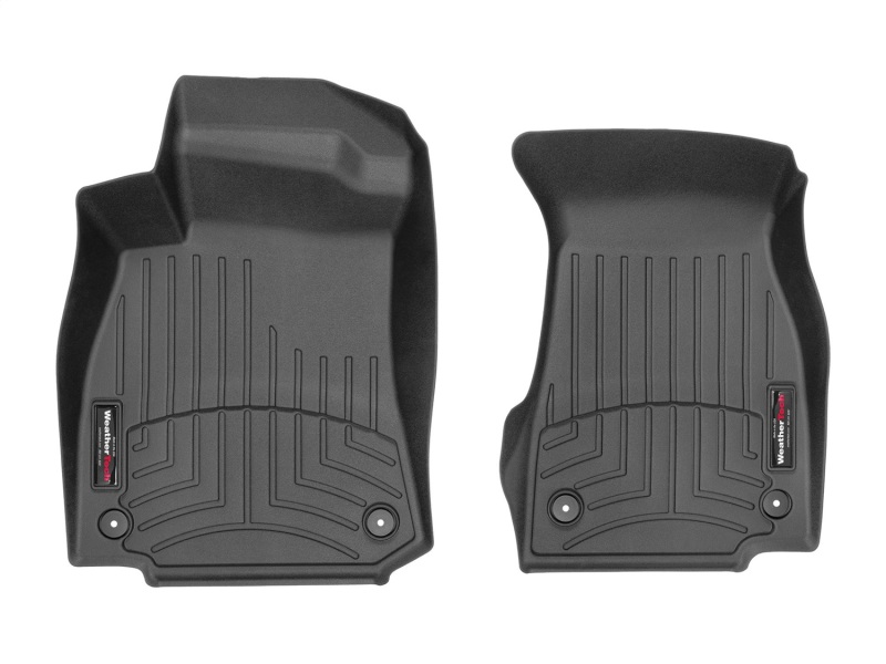 Audi A6 FloorLiner - Front - WeatherTech - DigitalFit - Black - `19-`27