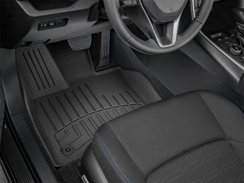 Toyota Rav4 Floor Mat - Front - WeatherTech - FloorLiner HP - Black - `19-`27
