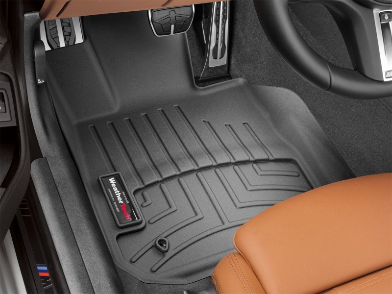 BMW 3 Series Front FloorLiner - WeatherTech - FloorLiner DigitalFit - Black - `19-`27