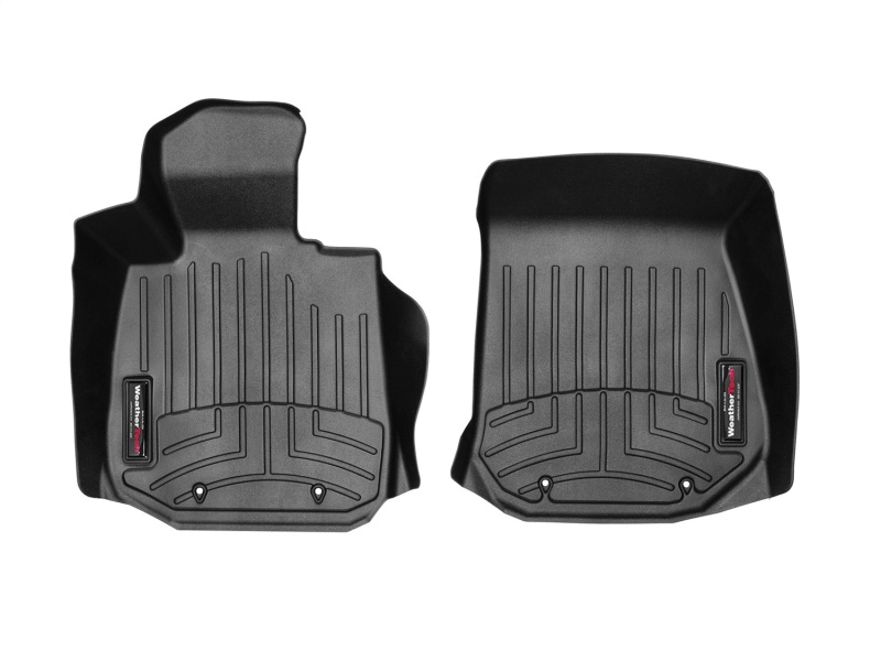 BMW Z4 Floor Mats - Front - WeatherTech - FloorLiner DigitalFit - Black - `19-`27