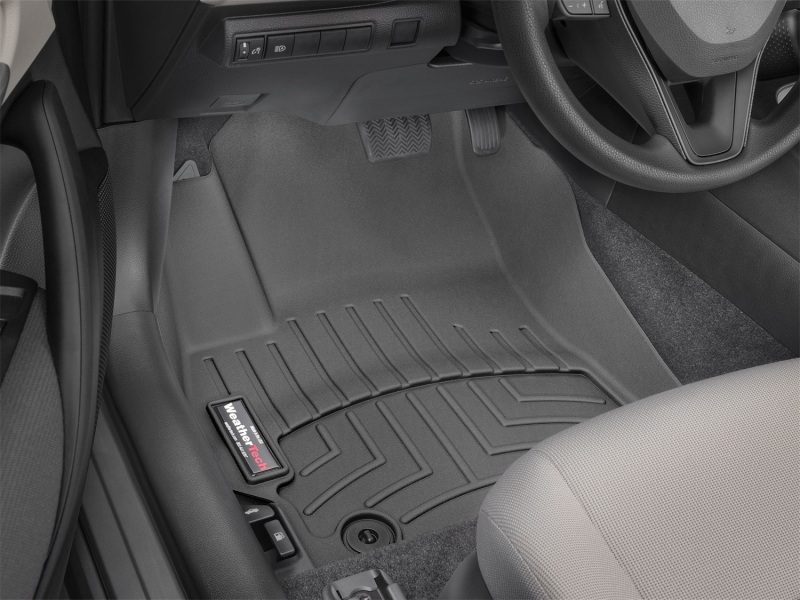 Toyota Corolla FloorLiner - Front - WeatherTech - DigitalFit - Black - `20-`27