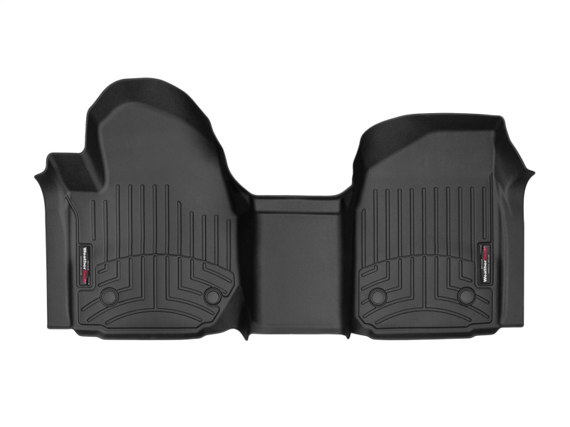 GMC Sierra FloorLiner - Front - WeatherTech - DigitalFit - Black - `19-`27 GMC Sierra FloorLiner - Front - WeatherTech - DigitalFit - Black - `19-`27
